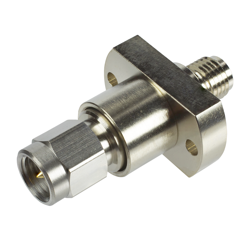 MHF series SMA adapter for receptacle high-cycle detachable base