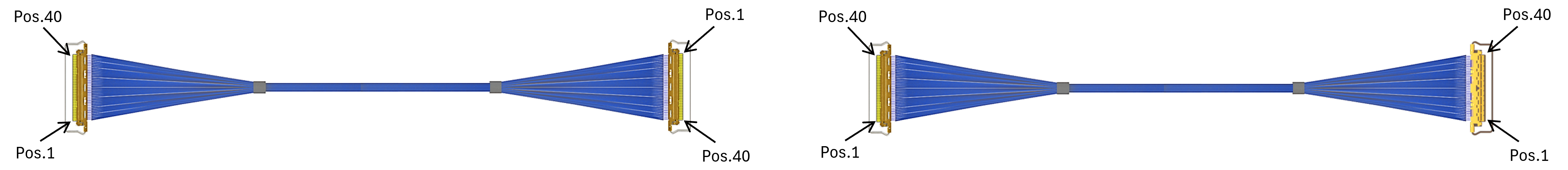 Pin Out Assignments 1-N Type Configuration, 1-1 Type Configuration