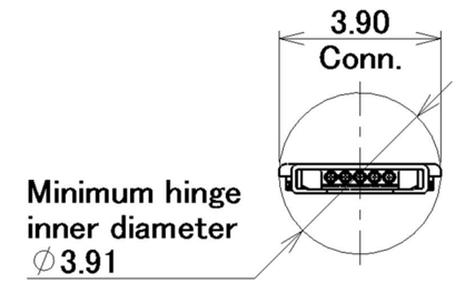 不需要弯曲电缆线即可穿越转轴_2