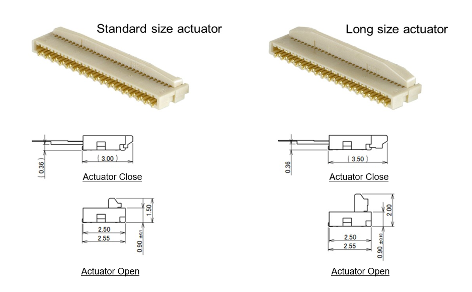 MFX3-BFN_Standard-vs-Long-actuator