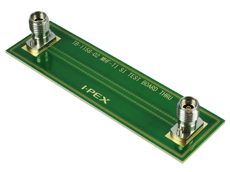 MHF-TI SI TB-1158-02 THRU Board